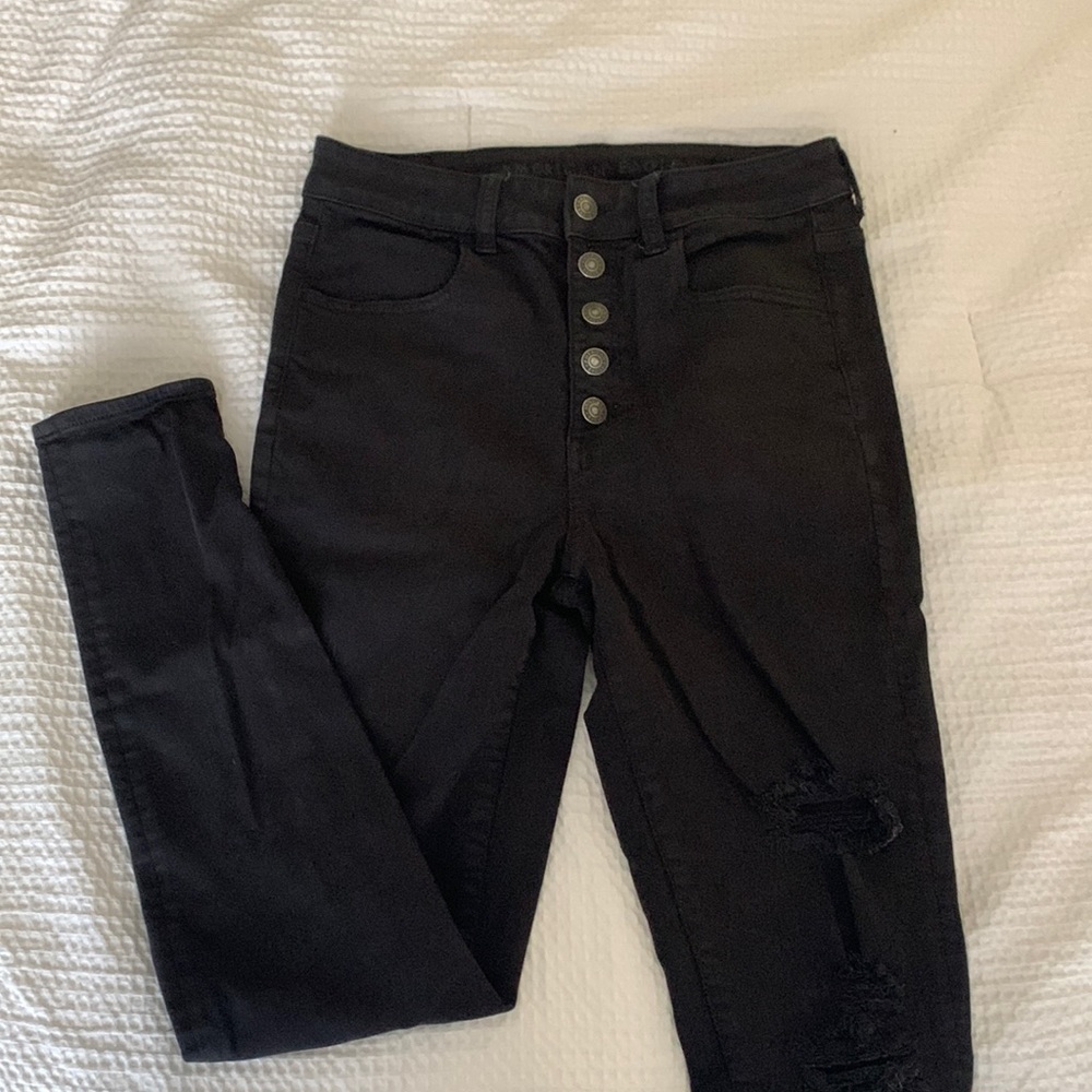 American Eagle Ripped Skinny Jeans
